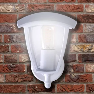 Eko-Light Kinkiet ogrodowy FOX WHITE 1xE27 EKO3490 - Lampy ogrodowe - miniaturka - grafika 1