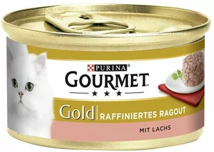 Gourmet Gold Ragout, 12 x 85 g - Wołowina - Mokra karma dla kotów - miniaturka - grafika 1