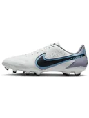 Trampki damskie - Nike Tiempo Legend 9 Academy MG, Trampki damskie, White Black Baltic Blue Pink Blast, 39 EU - miniaturka - grafika 1