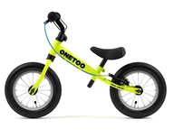 Rowerki biegowe - Dziecięcy rowerek biegowy Yedoo  OneToo Lime - miniaturka - grafika 1