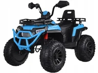 Pojazdy elektryczne dla dzieci - Duży quad na akumulator dla dziecka 4x4 gaz w manetce amortyzator PA0315 - miniaturka - grafika 1