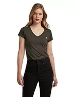 Bluzki damskie - G-Star Raw Kobiety Eyben Slim Bluzka, Ciemnoszary, XS - miniaturka - grafika 1
