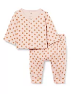 Bluzki dla niemowląt - Petit Bateau Dziewczynka A0837 2-częściowy zestaw, różowy sól morska/wielokolorowy, 1 miesiąc, różowy (Saline) / wielokolorowy, 0 Miesiące - miniaturka - grafika 1
