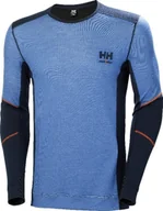 Bielizna sportowa męska - Helly Hansen Undershirt HELLY HANSEN Lifa Merino Crewneck, light blue 3XL - miniaturka - grafika 1
