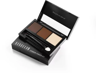 Nanobrow Eyebrow Powder Kit Medium - Akcesoria i kosmetyki do stylizacji brwi - miniaturka - grafika 2
