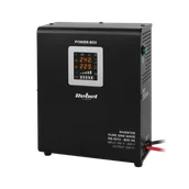 Zasilacze awaryjne UPS - Zasilacz Awaryjny Naścienny Rebel POWER-800 - przetwornica z czystym przebiegiem sinusoidalnym i funkcją ładowania 12V 230V 800VA/500W - miniaturka - grafika 1