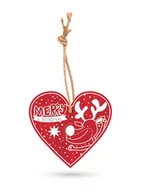 Wielkanoc - Zawieszka Serce - Święta Bożego Narodzenia - Merry Christmas (6) - miniaturka - grafika 1
