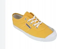 Trampki damskie - Kawasaki Damskie Trampki Żółte Z Logo 42 Ż3K - miniaturka - grafika 1