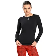 Koszulki sportowe damskie - Koszulka z długim rękawem do biegania damska Nessi Sportswear Longsleeve Ultra - miniaturka - grafika 1