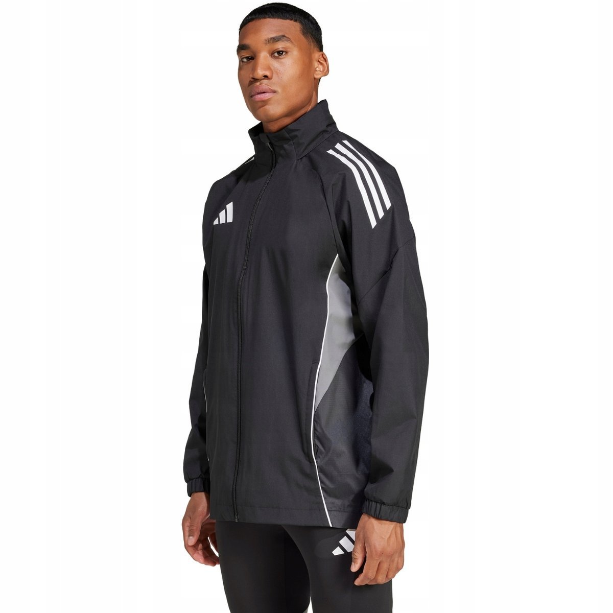 Kurtka męska adidas Tiro 25 Competition All-Weather czarna IW0427 S