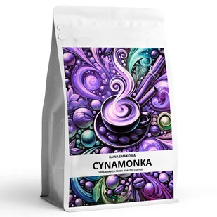 Kawa smakowa mielona CYNAMONKA 100 % arabica - Cappuccino i kawy smakowe - miniaturka - grafika 1