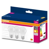 Żarówki LED - 3PAK Żarówka LED E27 A60 4,9W = 40W 470lm 3000K Ciepła 200° OSRAM VALUE - miniaturka - grafika 1