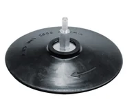 Materiały ścierne - Vorel Tarcza z rzepem fi 125 mm 08312 - miniaturka - grafika 1