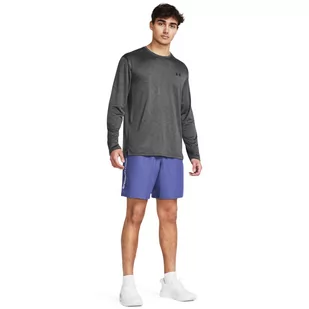 Męskie spodenki treningowe Under Armour UA Woven Wdmk Shorts - fioletowe - UNDER ARMOUR - Spodnie sportowe męskie - miniaturka - grafika 1