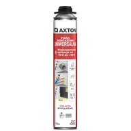 Pianki montażowe - Piana montażowa uniwersalna wielosezonowa do pistoletu 750 ml Axton - miniaturka - grafika 1