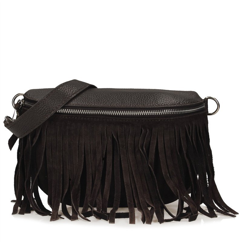 Torebka nerka z frędzlami Toscanio G132