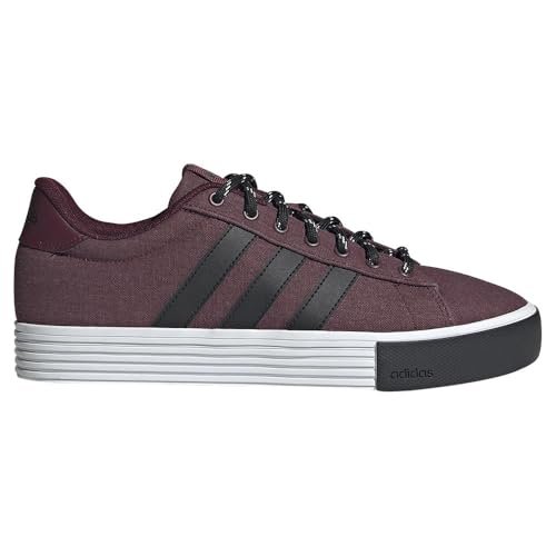 adidas Unisex dziecięce codzienne 4.0 niepiłkarskie niskie buty, Bordowy rdzeń czarny chmura biały, 38 2/3 EU