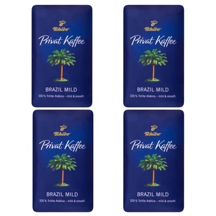 4x Kawa ziarnista TCHIBO Privat Kaffee Brazil Mild 500 g - Kawa - miniaturka - grafika 1