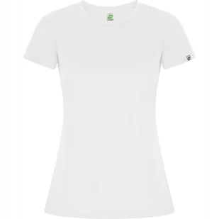 T-Shirt Koszulka Sportowa Damska ECO CONTROL DRY Roly IMOLA 0428 WHITE XL - Koszulki i topy damskie - miniaturka - grafika 1