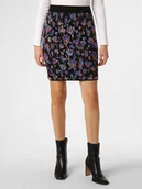 Spódnice - Taifun Spódnica damska z dodatkiem alpaki Kobiety niebieski|czarny|wielokolorowy wzorzysty, 36 - miniaturka - grafika 1