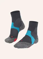 Skarpetki damskie - Falke Skarpety Sportowe bc3 Comfort Short grau - miniaturka - grafika 1