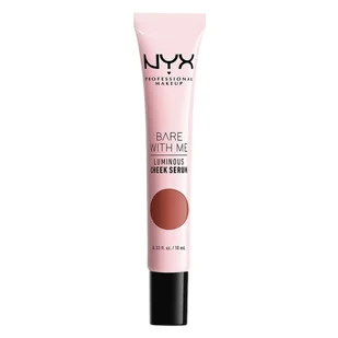 NYX Professional Makeup Bare With Me Shroombiotic Cheek Serum Terracotta Bronze - Róże do policzków - miniaturka - grafika 4