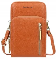 Torebki damskie - Torebka Damska Na Telefon Listonoszka Mini Portfel - miniaturka - grafika 1