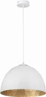 Lampy sufitowe - Sigma Lampa zwis DIAMENT biało-złota dekoracyjna 31373 - miniaturka - grafika 1