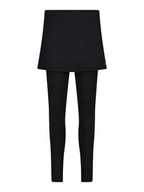 Spodnie sportowe damskie - CMP Legginsy sportowe 2w1 w kolorze czarnym - miniaturka - grafika 1