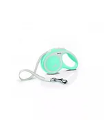 Smycze dla psów - FLEXI Smycz automatyczna New Comfort XS taśma 3 m kol. jasny niebieski - miniaturka - grafika 1