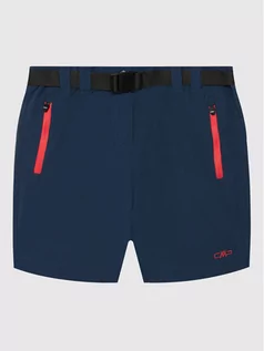 Spodnie i spodenki dla dziewczynek - CMP Szorty sportowe 3T51145 Granatowy Regular Fit - grafika 1
