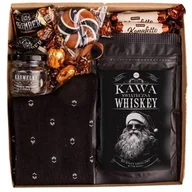 Zestawy upominkowe - PREZENT świąteczny BOX POD CHOINKĘ ŚWIĘTA dla TATY DZIADKA CHŁOPAKA skarpetki kawa - miniaturka - grafika 1