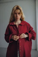 Bluzki damskie - Koszula Miękko - miniaturka - grafika 1