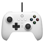Kontrolery gier na PC - 8BitDo Ultimate Wired Controller PC do PC, Nintendo Switch Android TV, iOS - przewodowy - biały - miniaturka - grafika 1