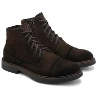 Botki męskie - Trzewiki męskie Ryłko IDFM07__ _DE6F BROWN R.40 - miniaturka - grafika 1