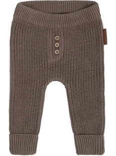 Baby's Only Spodnie dzianinowe w kolorze brązowym - Spodenki dla niemowląt - miniaturka - grafika 1