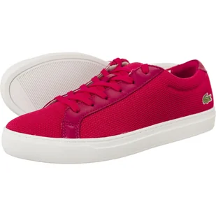 Lacoste L 12 12 117 2 124 różowe - Półbuty damskie - miniaturka - grafika 1