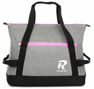 Torby i wózki na zakupy - Reverse DUŻA Torba na ZAKUPY plażę SPORTOWA SHOPPERKA PODRÓŻNA - miniaturka - grafika 1