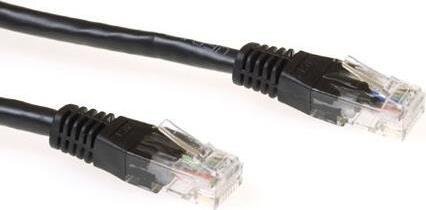 Kabel sieciowy ACT CAT6A UTP 7m 7m Cat6a U/UTP (UTP) czarny (IB4207)