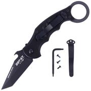 Noże - Nóż składany FOX The Dart Karambit Black G10, Black Idroglider N690 by Doug Marcaida (FX-597 XT) - miniaturka - grafika 1