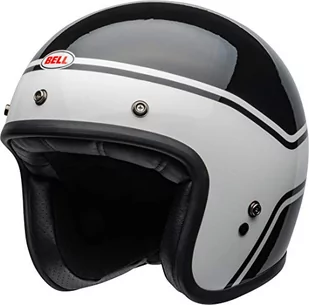 BELL HELMET CUSTOM 500 DLX STREAK BLACK/BIAŁY S - Kaski motocyklowe - miniaturka - grafika 1