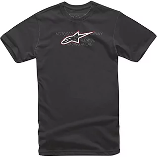Koszulki męskie - Alpinestars Męski t-shirt Truth czarny XL - grafika 1