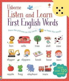 Listen and Learn First English Words - Opracowanie zbiorowe - Obcojęzyczna literatura faktu i reportaż - miniaturka - grafika 2