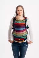 Chusty do noszenia dzieci - LennyLamb, Nosidełko regulowane, LennyUpGrade, Karuzela Barw - miniaturka - grafika 1