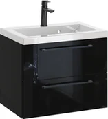 Szafki łazienkowe - Szafka z Umywalką ROSEN 60 cm - Uchwyt Czarny - miniaturka - grafika 1