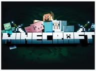 Ciasta i półprodukty do ciast - Dekoracyjny opłatek tortowy Minecraft - A4 - miniaturka - grafika 1