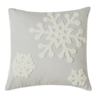 Poszewki na poduszki - 4Home Poszewka na małą poduszkę Happy winter szary, 45 x 45 cm - miniaturka - grafika 1