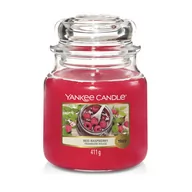 Świece - Yankee Candle Red Raspberry 411 g Classic średnia świeczka zapachowa - miniaturka - grafika 1