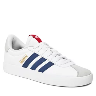 Półbuty męskie - Buty adidas VL Court 3.0 ID6287 Ftwwht/Dkblue/Betsca - grafika 1