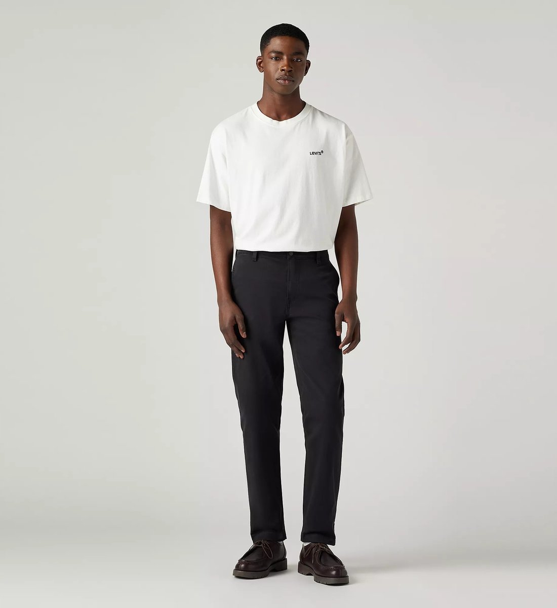 LEVIS CZARNE SPODNIE CHINOS MĘSKIE PROSTE BAWEŁNIANE CASUAL 36/30 7CA